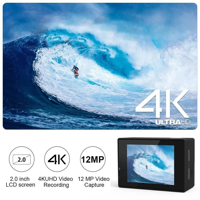 4k camera / wifi 2.0 Waterproof IP68